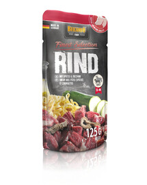 BELCANDO Beef & spaetzle & courgettes 125 g