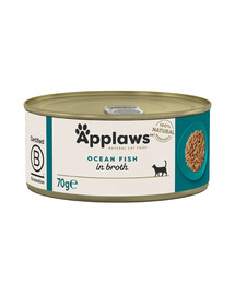 Applaws Konzerva pre mačky  morské ryby 70 g