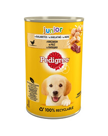 PEDIGREE Konzerva junior kurča v aspiku 400 g