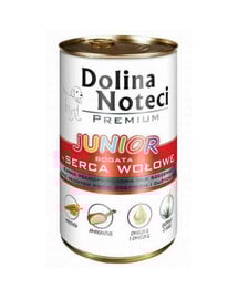 DOLINA NOTECI Junior hovädzie srdce 400 g