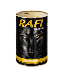 DOLINA NOTECI Rafi Classic s hydinou v omáčke 1240g