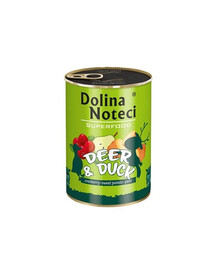 DOLINA NOTECI Premium SuperFood jeleň a kačka 400 g