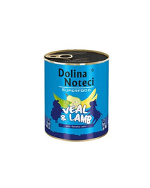 DOLINA NOTECI Premium SuperFood teľacie a jahňacie mäso 400 g