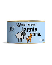 PAKA ZWIERZAKA Mokré jahňacie krmivo pre mačky 200 g
