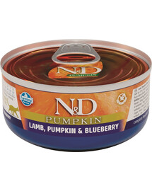 N&D CAT PUMPKIN Adult Lamb & Blueberry 80 g