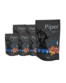 DOLINA NOTECI PIPER s jahňacinou, mrkvou a hnedou ryžou 10x500 g