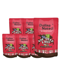 DOLINA NOTECI Superfood srnčie a hovädzie mäso 10x85g
