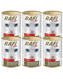 DOLINA NOTECI Rafi Cat Adult Hovädzie mäso 6x415 g