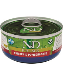 Cat prime chicken & pomegranate 70 g