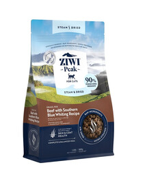 ZIWIPEAK Cat Steam & Dried 800g Sušené krmivo pre mačky s hovädzím mäsom