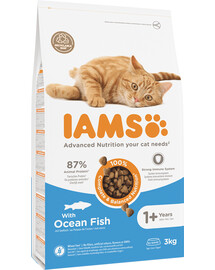 IAMS for Vitality pre dospelé mačky s oceánskymi rybami 3 kg