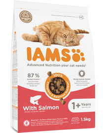 for Vitality Salmon karma dla kotów dorosłych z łososiem 1,5 kg