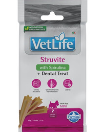 FARMINA Vet Life Dental Treat Struvite Mini 60 g (7 ks) Dentálna maškrta pre psov malých plemien