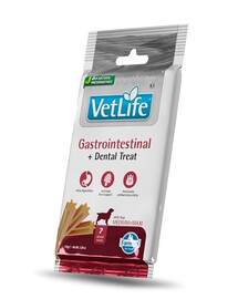 FARMINA Vet Life Dental Treat Gastrointestinal Medium/Maxi 100 g (7 ks) Dentálna maškrta pre stredné a veľké psy