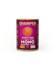 CHAMPER Bones Joints 400 g Monoproteínová konzerva pre psov s lososom