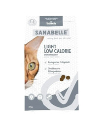 SANABELLE Light Low Calorie 2 kg Krmivo pre mačky s nadváhou