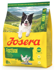 JOSERA Festival 900g Krmivo pre vyberavých psov s chutnou omáčkou
