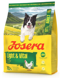 JOSERA Light Vital 900g Krmivo pre psov s nadváhou