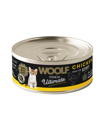 WOOLF Wild Cat Ultimate Kitten Chicken Pate 85g Paštéta s kuracím mäsom pre mačiatka