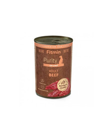 FITMIN Purity Adult Dog Beef 400g Hovädzie krmivo pre psov