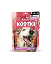 PAN MIĘSKO Kostky Jahňacina pamlsek pro psa 100 g