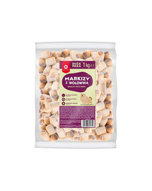 MACED Hovädzie markízové ​​sušienky pre psov 1 kg