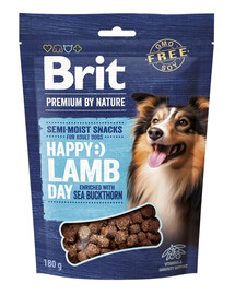 BRIT Premium Dog Semi-moist Snack Lamb 180 g polomäkká maškrta pre psov
