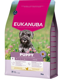 EUKANUBA Puppy Small Breeds Chicken 3 kg Krmivo pre šteniatka malých plemien s čerstvým kurčaťom