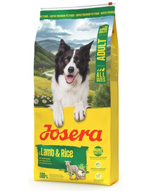 JOSERA Lamb and Rice Adult 12,5kg Monoproteinové krmivo pre psov