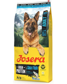 JOSERA High Protein Adult Sea Fish 12,5kg Krmivo s morskými rybami, lososom a batátmi pre psov