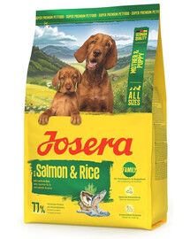JOSERA Mother and Puppy 3kg Krmivo s lososom a ryžou pre šteňatá