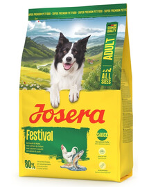 JOSERA Festival 3kg Krmivo s lososom a kuracím mäsom pre psov