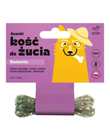 AZANKI Kosť na žuvanie Seniorita pre starších psov 10cm