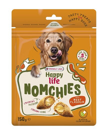 VERSELE-LAGA Happy Life Snack Nomchies Beef 150g pamlsky podporujúce zdravie zubov
