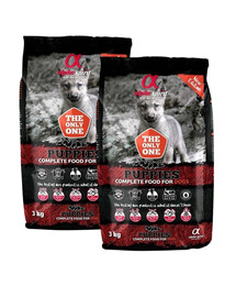 ALPHA SPIRIT Kompletné mäkké krmivo pre šteniatka 6 kg (2x3 kg)