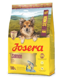 JOSERA Mini Senior Salmon 900g Bezobilné krmivo pre starších psov malých plemien