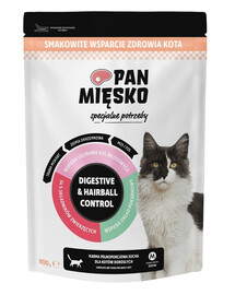 Specjalne potrzeby Digestive & Hairball Control dla kotów 800 g