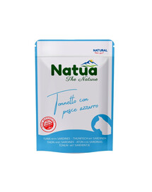 NATUA Natural Tuniak so sardinkami v želé pre mačky 70 g