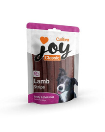 CALIBRA Joy Dog Classic Lamb Strips 80 g polomokré pásiky jahňaciny