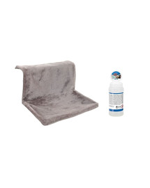 ZOLUX Zestaw świąteczny Hamak na kaloryfer dla kota + bańki z kocimiętką 120 ml