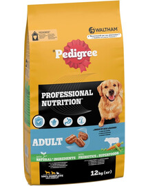 PEDIGREE Professional Nutrition Adult s hovädzím mäsom a zeleninou 12 kg pre psov veľkých a stredných plemien