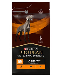 PURINA PRO PLAN Veterinary Diets Canine OM Obesity Management 3 kg pre psov na redukciu nadmernej hmotnosti