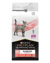 PURINA PRO PLAN Veterinary Diets Feline DM St/Ox Diabetes Management 1,5 kg suchá strava pre mačky s cukrovkou