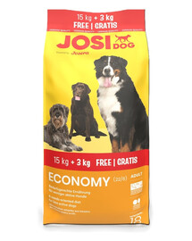 JOSERA JosiDog Economy pre psov s bežnou aktivitou 15 kg