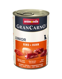 ANIMONDA GranCarno Junior hovädzie s kuracím 400 g