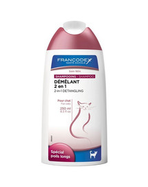 FRANCODEX Šampón 2v1 pre mačky  250 ml