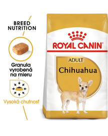 ROYAL CANIN Chihuahua Adult 1,5g granule pre dospelú čivavu