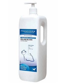 FRANCODEX Šampón pre psov na bielu srsť 1 l