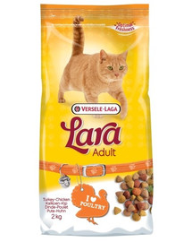 Versele-LAGA Lara Adult Turkey & chicken Krmivo pre mačky s morčacím a kuracím mäsom 10 kg