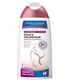 FRANCODEX Šampón na objem srsti pre mačky 250 ml